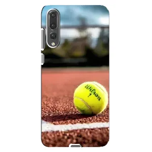 Чохли з прінтом Спортивна тематика для Huawei P20 Pro, CLT-L04 (Тенісний корт)
