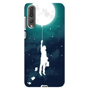Чохол (ТПУ) з планетами на Huawei P20 Pro, CLT-L04 (To The moon)