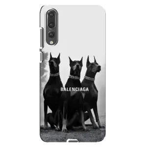 Чехол ДОБЕРМАН для Huawei P20 Pro, CLT-L04 (Три добермана)