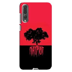 Чехлы УПА (Красно-Чёрный) на Huawei P20 Pro, CLT-L04 (УПА Патриот)