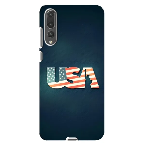 Чехол с рисунком «USA» для Huawei P20 Pro (CLT-L04)