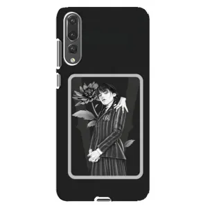 Чехлы с принтом Уэнсдей на Huawei P20 Pro, CLT-L04 (Венсдей картина)