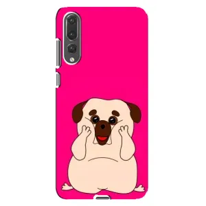 Чехол (ТПУ) Милые собачки для Huawei P20 Pro, CLT-L04 (Веселый Мопсик)