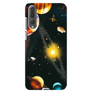 Чохол (ТПУ) з планетами на Huawei P20 Pro, CLT-L04 (Вид з космосу)