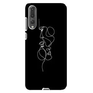 Силиконовые Чехлы Любимому человеку для Huawei P20 Pro, CLT-L04 (Влюбленная пара)