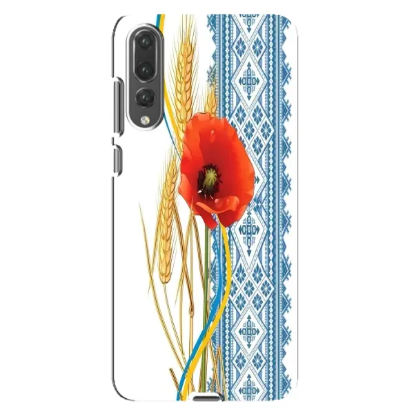 Чехол с рисунком «Вышиванка с цветком» для Huawei P20 Pro (CLT-L04) Чехол с рисунком «Вышиванка с цветком» для Huawei P20 Pro (CLT-L04)