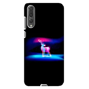 Силіконовий бампер з картинкою звірів для Huawei P20 Pro, CLT-L04 (Яскравий олень)