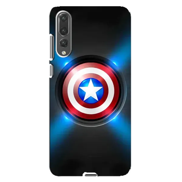 Чехол с рисунком «Яркий Щит Капитана» для Huawei P20 Pro (CLT-L04) Чехол с рисунком «Яркий Щит Капитана» для Huawei P20 Pro (CLT-L04)
