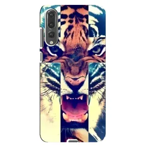 Чохли з зображенням різних тварин на Huawei P20 Pro, CLT-L04 (Яскравий Тигр)