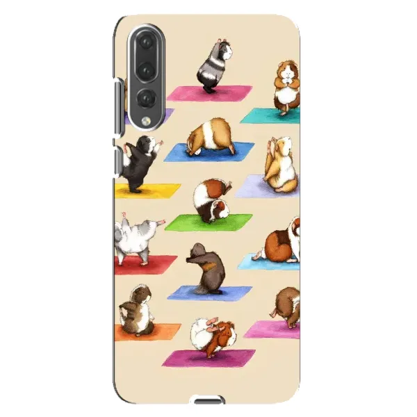 Чехол с рисунком «Ёга свинок» для Huawei P20 Pro (CLT-L04) Чехол с рисунком «Ёга свинок» для Huawei P20 Pro (CLT-L04)