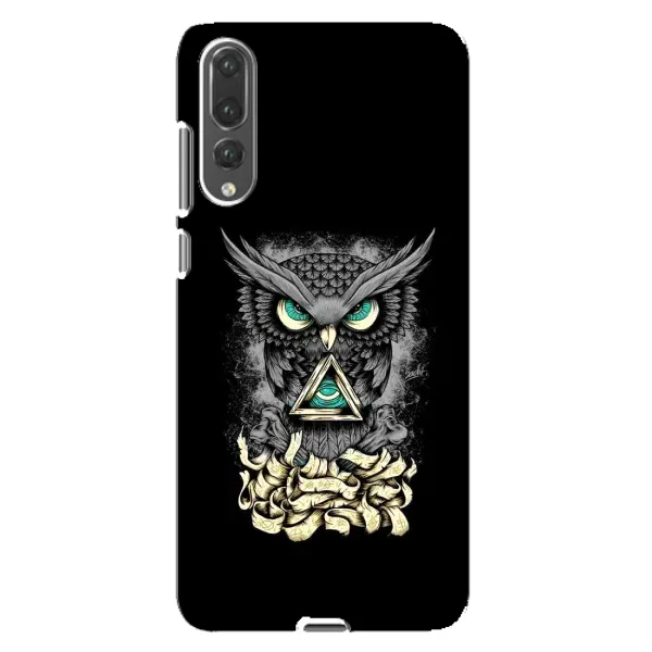 Чехол с рисунком «Зеленые глаза» для Huawei P20 Pro (CLT-L04)
