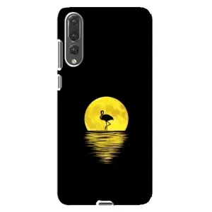 Літній Чохол на Huawei P20 Pro, CLT-L04 (Жовтий Захід сонця)