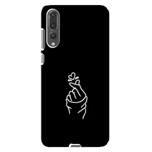 Чехлы (Знак сердечка) на Huawei P20 Pro, CLT-L04 (Знак Сердечка)