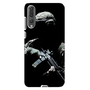 ЗСУ Чехлы (TPU) для Huawei P20 Pro, CLT-L04 (ЗСУ снайпер)