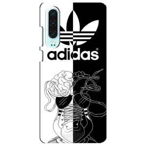 Чехол в стиле "Адидас" для Хуавей П30 (Adidas шнурки)