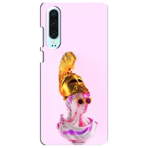Чехол с Прикольным принтом на Huawei P30 (АРТ Статуя)
