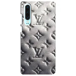 Текстурный Чехол Louis Vuitton для Хуавей П30 (Бежевый ЛВ)