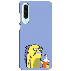 Бампер з принтом Меми для Huawei P30 (Байдужість)