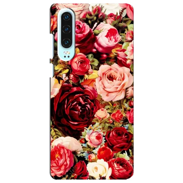 Чехол с рисунком «Букет цветов» для Huawei P30 Чехол с рисунком «Букет цветов» для Huawei P30