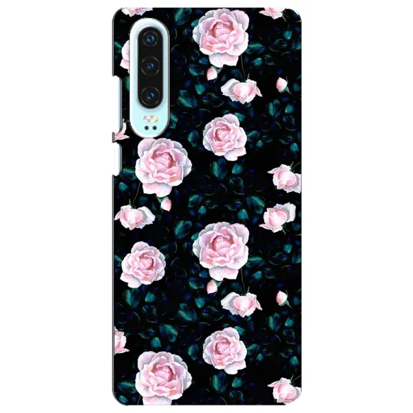 Чехол с рисунком «Чайные розы» для Huawei P30 Чехол с рисунком «Чайные розы» для Huawei P30