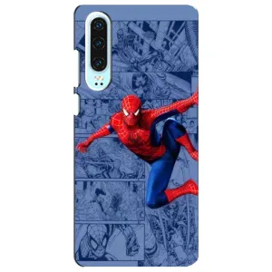 Силиконовый Чехол для Huawei P30 (Человек Паук)