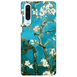 Чехол с принтом САКУРЫ на Huawei P30 (Цветение Сакуры)