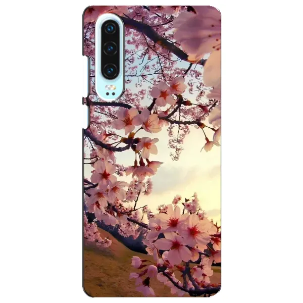 Чехол с рисунком «Цветущая сакура» для Huawei P30 Чехол с рисунком «Цветущая сакура» для Huawei P30