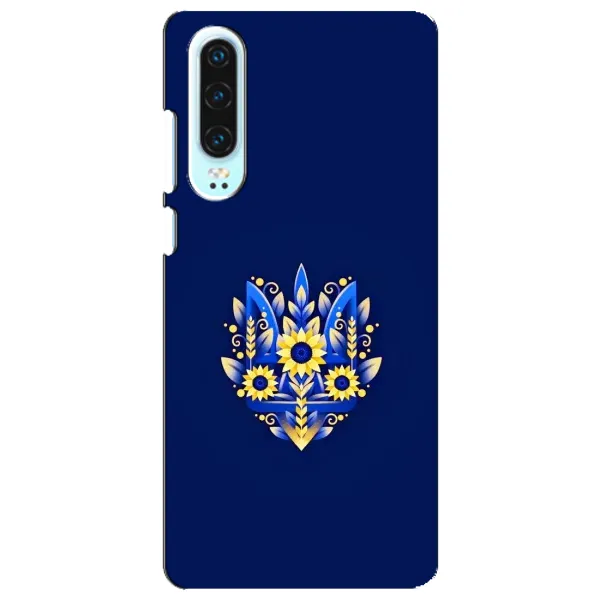 Чехол с рисунком «Цветущий Герб» для Huawei P30