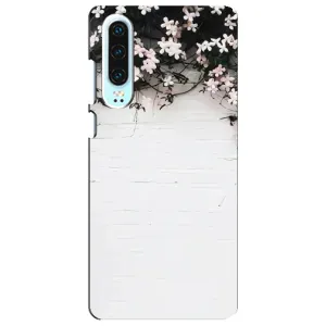 Чехлы с тематикой "ЦВЕТЫ" на Huawei P30 (Цветы на стене)