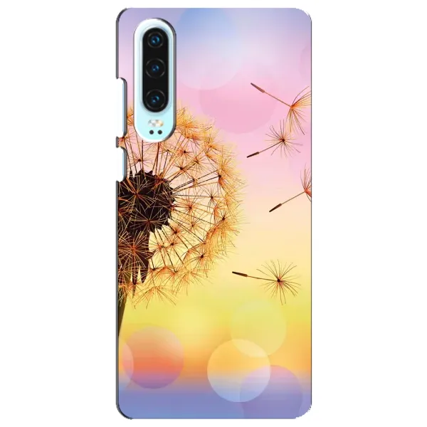Чехол с рисунком «Цветок-одуванчик» для Huawei P30 Чехол с рисунком «Цветок-одуванчик» для Huawei P30