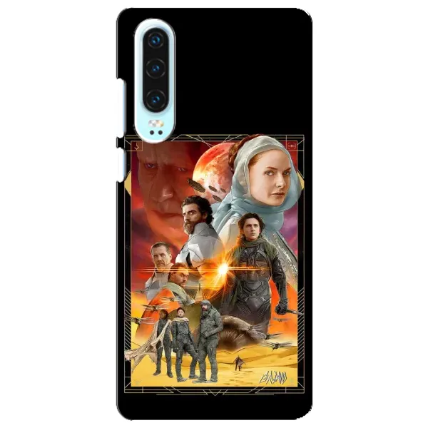 Чехол с рисунком «Д Ю Н А» для Huawei P30