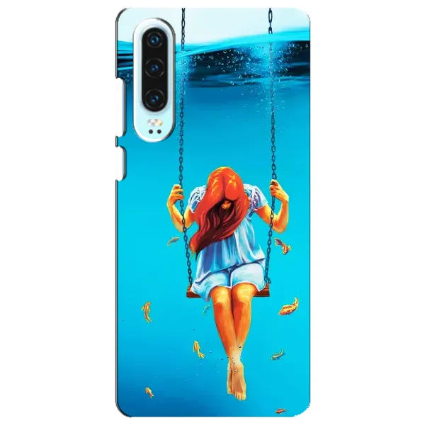 Чохол з малюнком «Дівчина на гойдалці» для Huawei P30 Чохол з малюнком «Дівчина на гойдалці» для Huawei P30