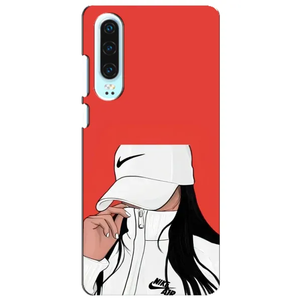 Чехол с рисунком «Девушка Nike» для Huawei P30 Чехол с рисунком «Девушка Nike» для Huawei P30