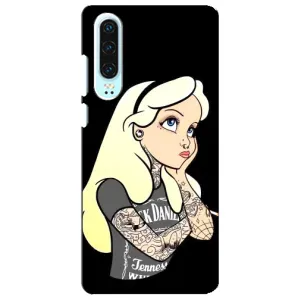 Чехол Стильные девушки на Huawei P30 (Девушка обиделась)