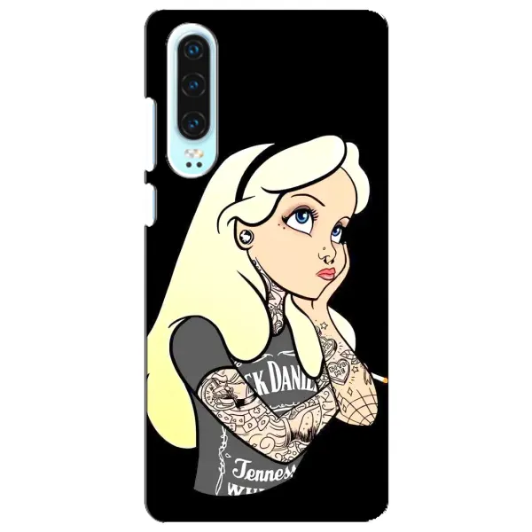 Чохол з малюнком «Дівчина образилася» для Huawei P30 Чохол з малюнком «Дівчина образилася» для Huawei P30