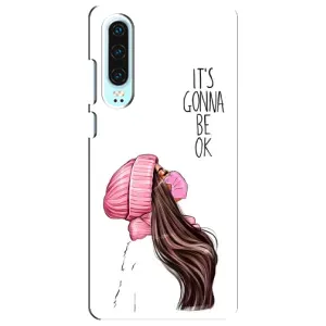 Чехол Стильные девушки на Huawei P30 (Девушка в маске)