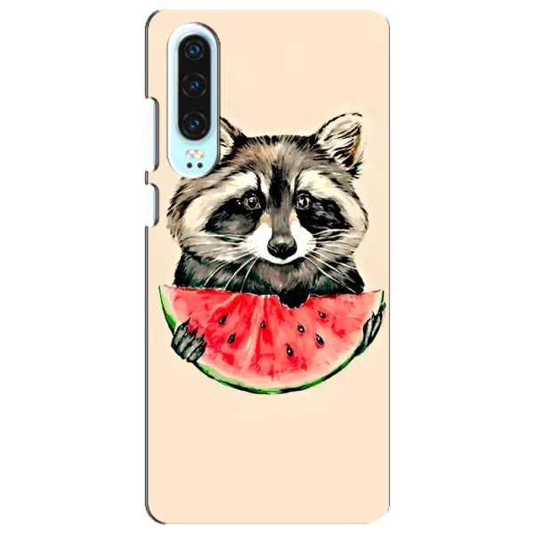 Чехол с рисунком «Енот» для Huawei P30 Чехол с рисунком «Енот» для Huawei P30