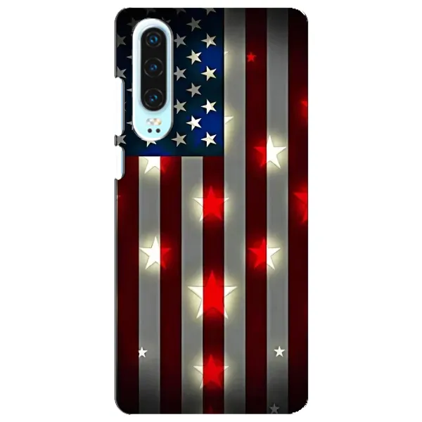 Чехол с рисунком «Флаг США 2» для Huawei P30 Чехол с рисунком «Флаг США 2» для Huawei P30