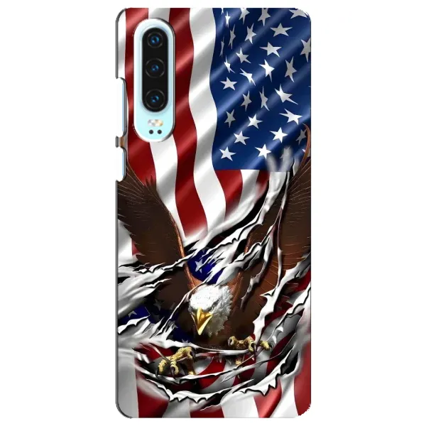 Чехол с рисунком «Флаг USA» для Huawei P30 Чехол с рисунком «Флаг USA» для Huawei P30