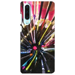 Чехлы с принтом Спортивная тематика для Huawei P30 (Флорбол)