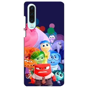 Чехол Головоломка для Huawei P30 - (AlphaPrint) (Герои головоломки)