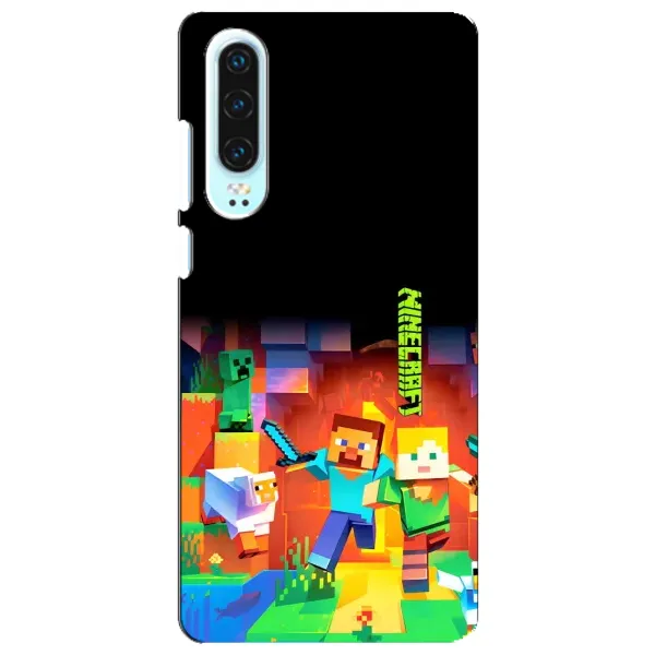 Чехол с рисунком «Герой Майнкрафт» для Huawei P30 Чехол с рисунком «Герой Майнкрафт» для Huawei P30