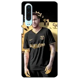 Силиконовый Чехол Huawei P30 (Gold Neymar)