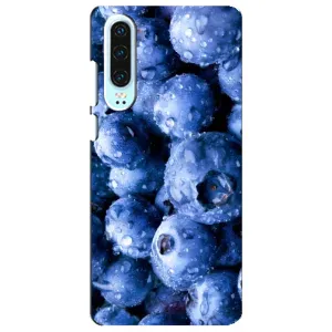 Чехол с изображением  вкусной еды для Huawei P30 (Голубика)
