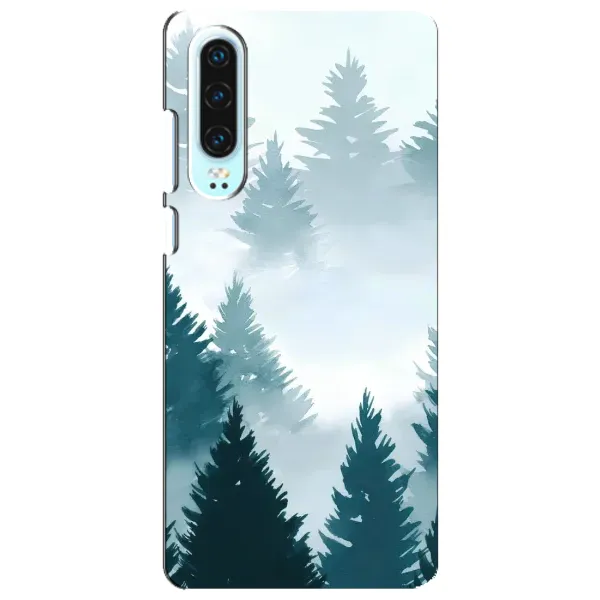 Чехол с рисунком «Горный лес» для Huawei P30 Чехол с рисунком «Горный лес» для Huawei P30