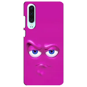 Силиконовые Чехлы (смешные стикеры) для Huawei P30 (Хитрая мордочка)