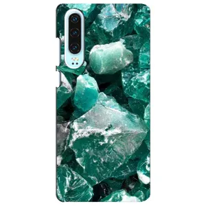 Чехол (Дорого -богато) на Huawei P30 (Изумруд)