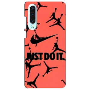 Силиконовый Чехол Nike Air Jordan на Хуавей П30