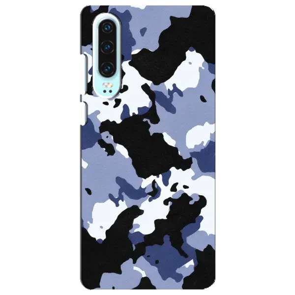 Чехол с рисунком «Камуфляжный Серый» для Huawei P30 Чехол с рисунком «Камуфляжный Серый» для Huawei P30