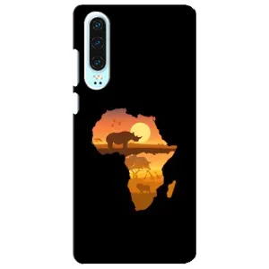Летний Чехол на Huawei P30 (Карта)